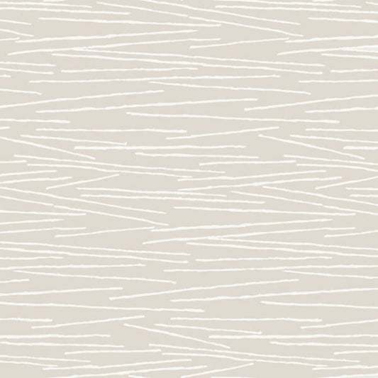 Line Horizon Pearl Wallpaper
