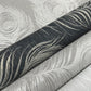 Regal Peacock Black Wallpaper