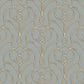 Divine Trellis Dusty Blue Wallpaper
