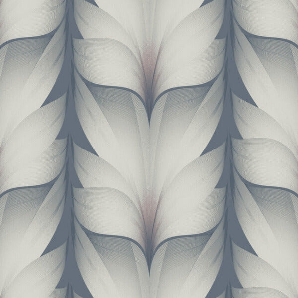 Lotus Light Stripe Steel Wallpaper