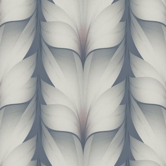 Lotus Light Stripe Steel Wallpaper