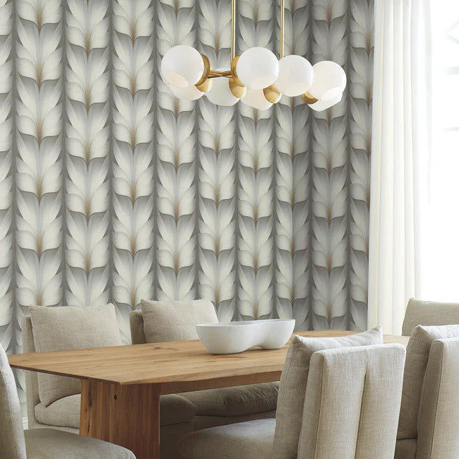Lotus Light Stripe Wallpaper