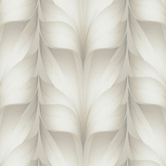 Lotus Light Stripe White Wallpaper