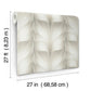 Lotus Light Stripe White Wallpaper