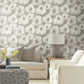 Blended Floral Clay Wallpaper