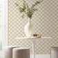 Bayside Basket Weave Blonde Wallpaper