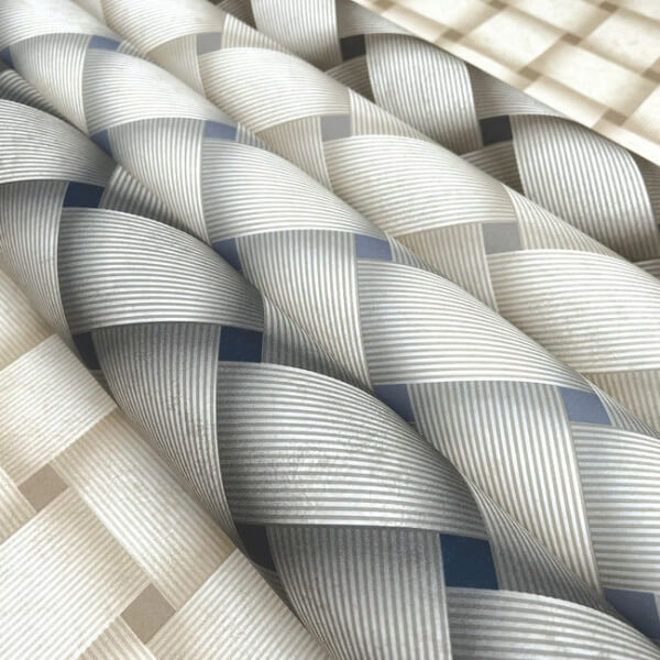 Bayside Basket Weave Mocha Wallpaper
