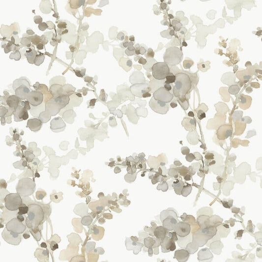 Blossom Fling Blonde Wallpaper