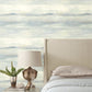 Soothing Mists Scenic Blue Oasis Wallpaper