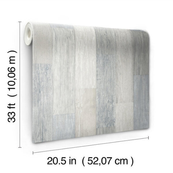 Pallet Board Blue Wallpaper