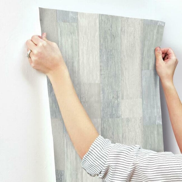 Pallet Board Blue Wallpaper