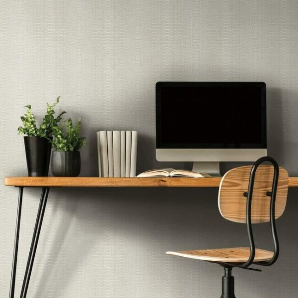 Market Stripe Caramel Wallpaper