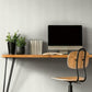 Market Stripe White Wallpaper