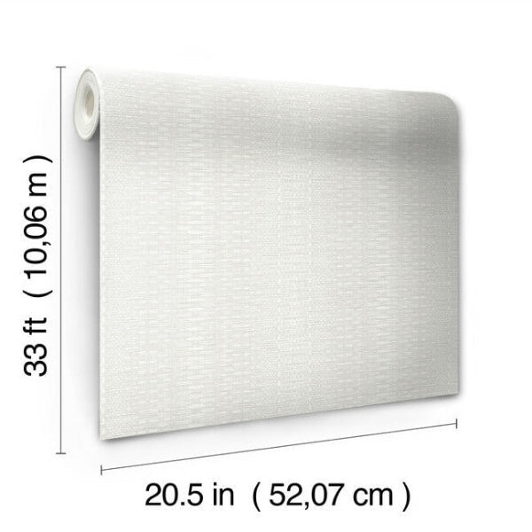 Market Stripe White Wallpaper
