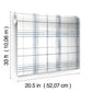Farmhouse Plaid Navy & White Wallpaper