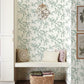 Creeping Fig Vine Sage Wallpaper