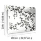 Creeping Fig Vine Black & White Wallpaper