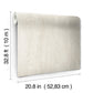 Quarter Sawn Wood Beige Wallpaper