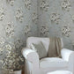 Heritage Rose Taupe Wallpaper