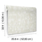 Gilded Plume Light Cream Wallpaper