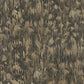 Gilded Plume Black Wallpaper