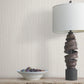 Tectonic Texture White & Silver Wallpaper