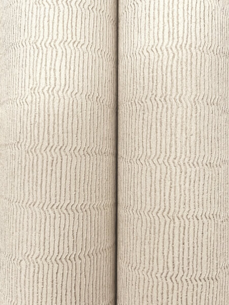 Tectonic Texture Almond & Silver Wallpaper