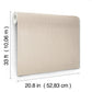 Tectonic Texture Almond & Silver Wallpaper