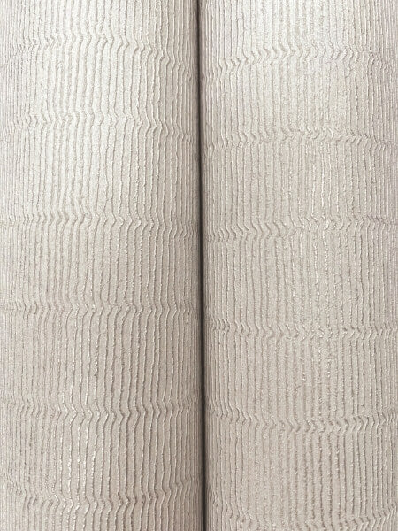 Tectonic Texture Grey & Silver Wallpaper