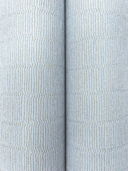 Tectonic Texture Blue & Silver Wallpaper