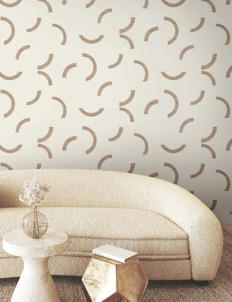 Lunula Clay Wallpaper