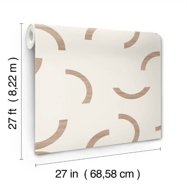 Lunula Clay Wallpaper