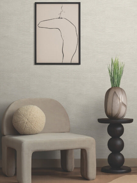 Higher Ground Geo Linen Wallpaper