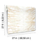 Leaf Column Taupe Wallpaper