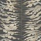 Leaf Column Black Wallpaper