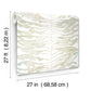 Leaf Column Green Wallpaper