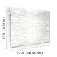 Leaf Column Spa Blue Wallpaper