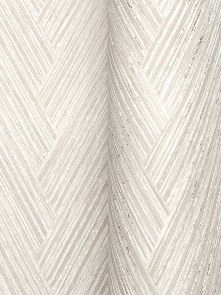 Thatched Chevron Light Neutral Wallpaper