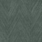 Thatched Chevron Bottle Green Wallpaper