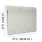 Thatched Chevron Dove Wallpaper