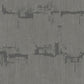 Rhythm & Rhyme Charcoal Wallpaper