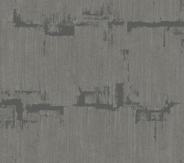 Rhythm & Rhyme Charcoal Wallpaper