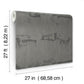 Rhythm & Rhyme Charcoal Wallpaper