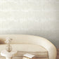 Rhythm & Rhyme White Wallpaper