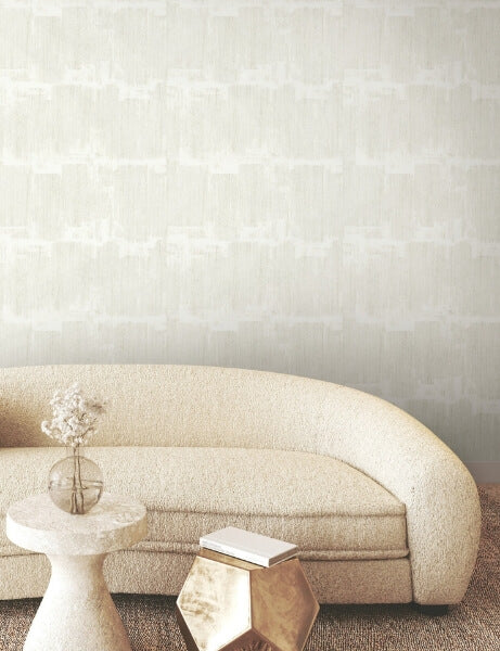 Rhythm & Rhyme White Wallpaper