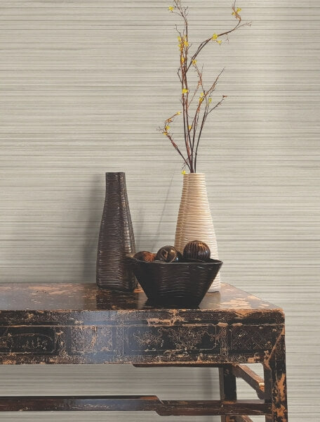 Alignment Taupe Wallpaper