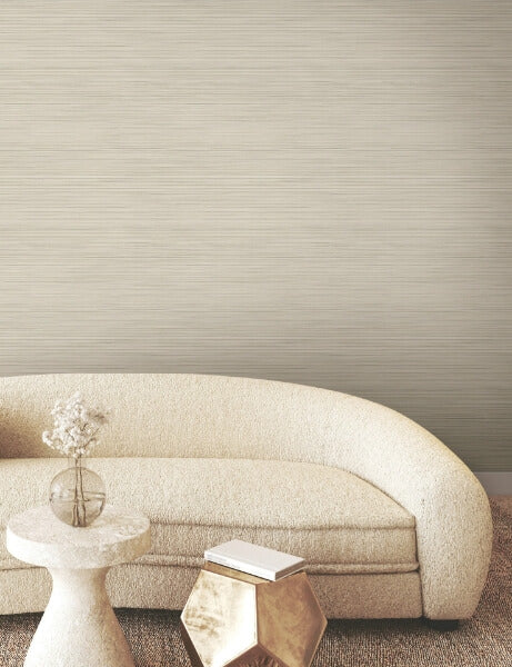 Alignment Taupe Wallpaper