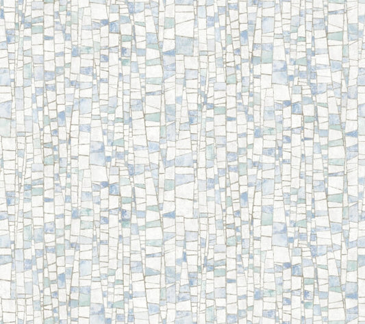 Kaleidoscopic Blue Wallpaper