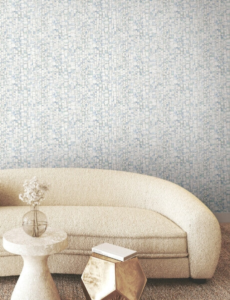 Kaleidoscopic Blue Wallpaper