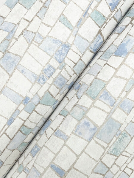 Kaleidoscopic Blue Wallpaper